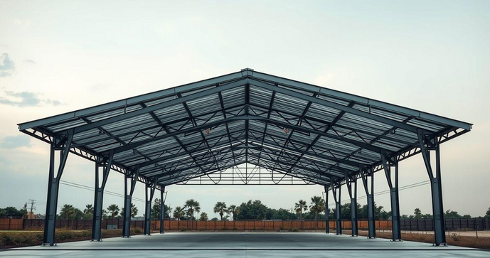 Estrutura Metálica Telhado: Vantagens e Tipos para Construção Moderna