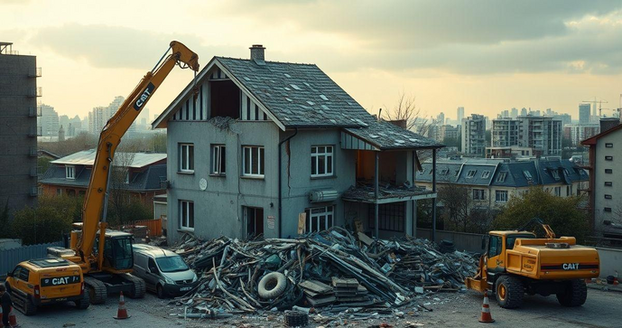 Demolir Casa com Segurança e Eficácia para Projetos de Renovação