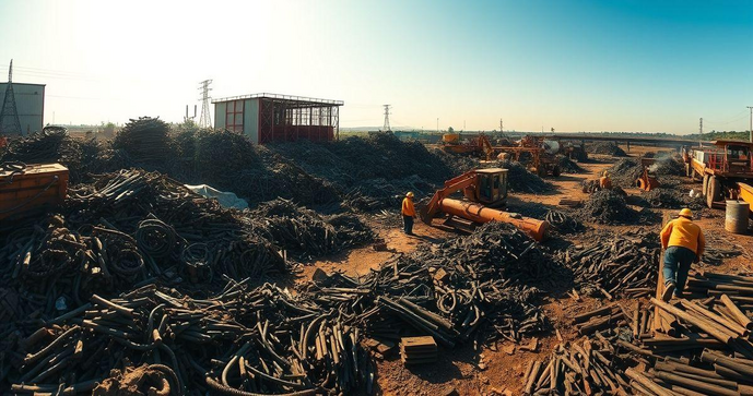 Sucata de Ferro como Negócio Sustentável e Lucrativo Sucata de Ferro como Negócio Sustentável e Lucrativo