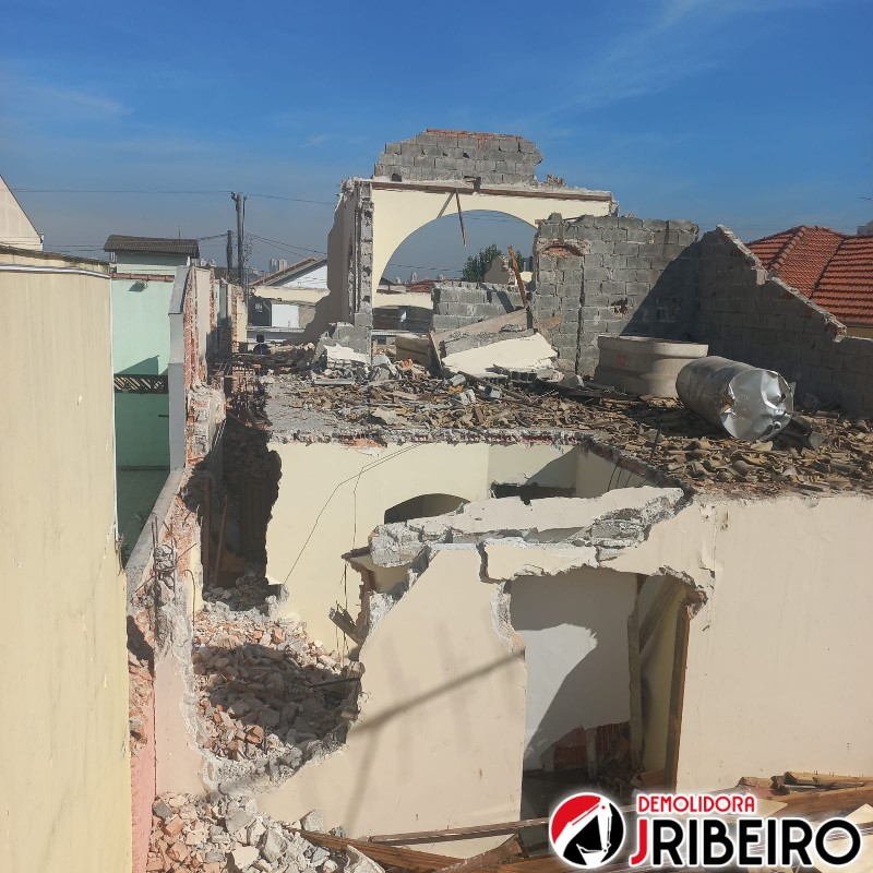 Demolição de Casa Belém - Demolição de Sobrado Casas
