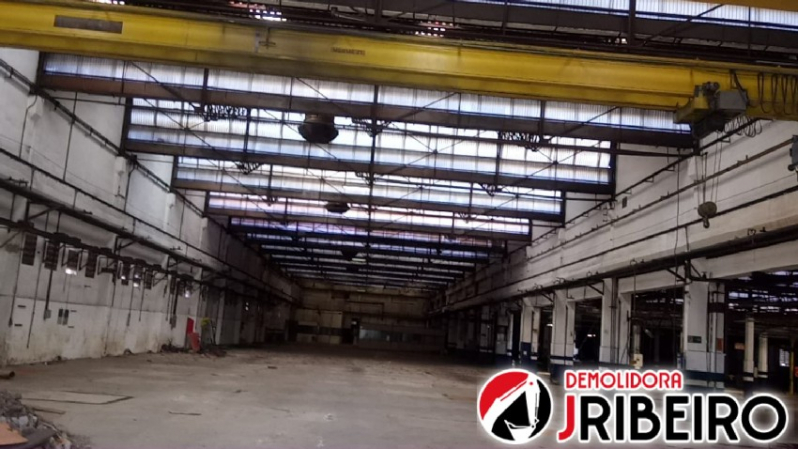 Empresa Que Faz Demolição de Galpão de Alvenaria Nova Odessa - Demolição de Galpão Industrial