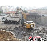 remoção de entulho de construção valor Vila Homero