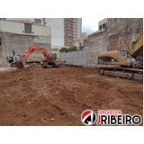 terraplenagem e escavação preço Jardim Marajoara